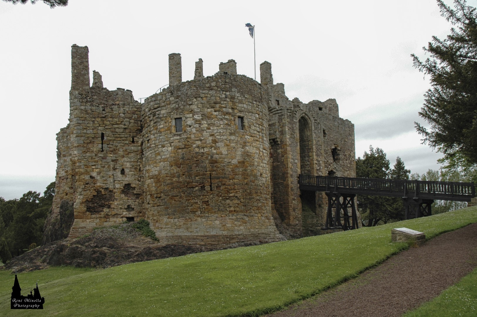 Dirleton Castle, Dirleton, North Berwick, Schottland